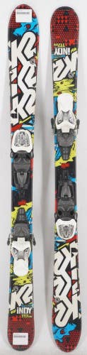 K2 Indy Kids Skis with Bindings - 112 cm Used