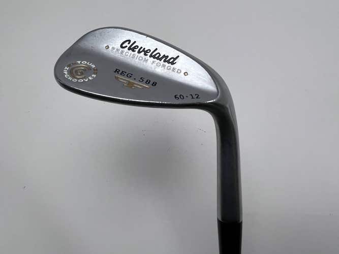 Cleveland 588 Chrome 2012 Wedge 60* 12 Bounce Tour Concept Wedge Steel Mens RH