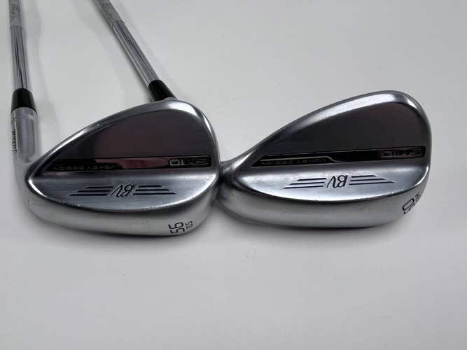Titleist Vokey SM10 Tour Chrome Wedge Set 56* 10 60* 8 Vokey Wedge Steel Mens RH