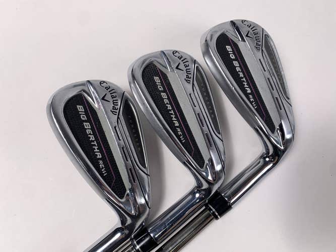 Callaway Big Bertha REVA 23 Iron Set 8-PW RCH 45 45g Ladies RH