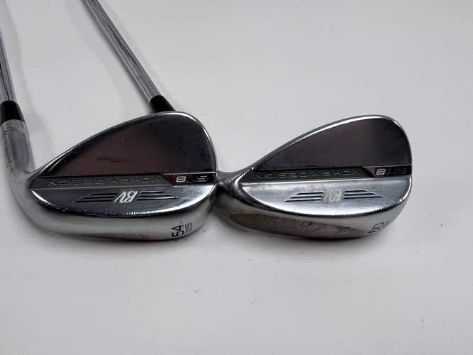 Titleist Vokey SM8 Tour Chrome Wedge Set 54* 10 | 60* 14 Wedge RH