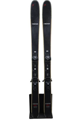 USED 2026 Head Kore 100 Ti 163cm Skis with Tyrolia Attack 11 Bindings Black/Gray