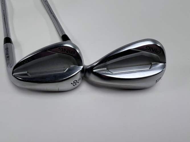 Ping Glide 3.0 Wedge Set 56* 12 60* 10 Black Dot Wedge Steel Mens RH
