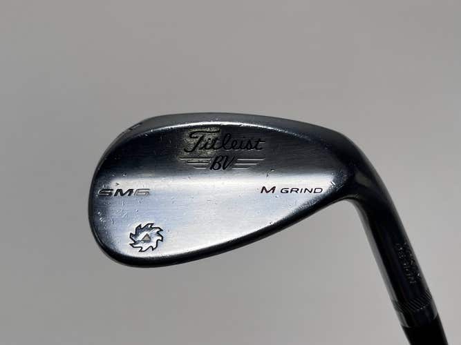 Titleist Vokey SM6 Tour Chrome Sand Wedge SW 54* 8 Bounce M-Grind RH