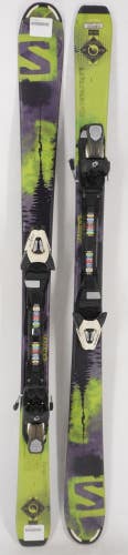 Salomon Q-Max Jr. Kids Skis with Bindings - 130 cm Used