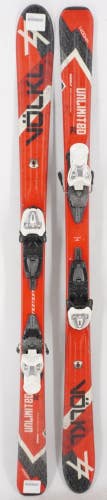 Volkl Unlimited AC Kids Skis with Bindings - 140 cm Used