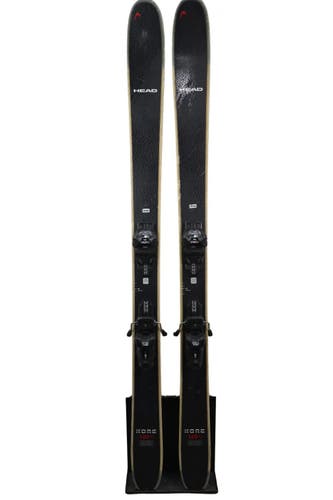 USED 2026 Head Kore 100 Ti 177cm Skis with Tyrolia Attack 11 Bindings Black/Gray