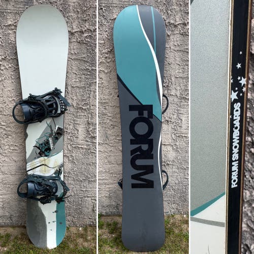 152cm Forum Super Star Snowboard with Rossignol Gala Bindings