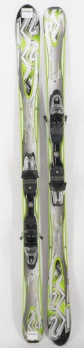 K2 AMP Livewire Adult Demo Skis with Bindings - 160 cm Used