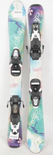 Axis Luna Kids Skis with Bindings - 81 cm Used