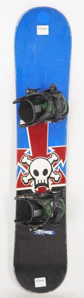 Atomic Mighty D Snowboard 129 cm w/ Bindings (Fits US Size 4.0