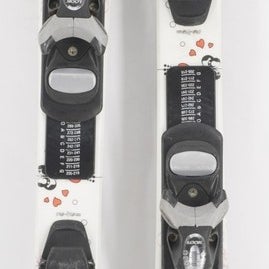 Rossignol Fun Girl Kids Skis with Bindings - 100 cm Used