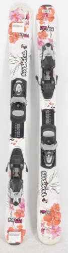 Rossignol Fun Girl Kids Skis with Bindings - 100 cm Used