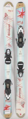 Rossignol Fun 2 Kids Skis with Bindings - 110 cm Used