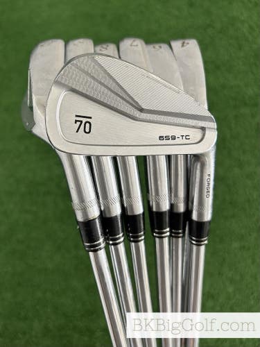 Sub 70 659 TC / MB Forged Combo Iron Set 4-P / KBS Tour 120 Stiff