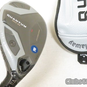 Callaway Quantum Max OS Hybrid 20° 4H Denali Frost Silver 70g 6.0 Regular  NEW