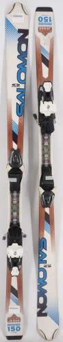 Salomon Enduro JR 800 Junior Skis with Bindings - 150 cm Used