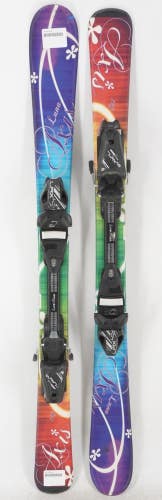 Axis Luna Kids Skis with Bindings - 110 cm Used