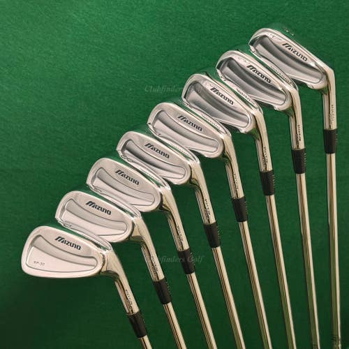 Mizuno MP-30 Grain Flow Forged 3-PW Iron Set Dynamic Gold S300 Steel Stiff