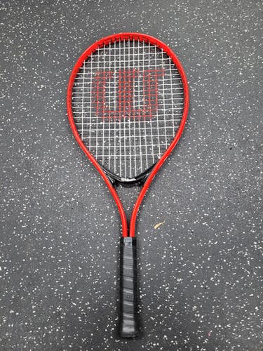Used Wilson FEDERER Junior Tennis Racquet Red 25" 11849-S000040148