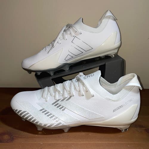 Men's Size M 10.5 (W 11.5) Adidas Adizero Electric Low Top Molded Cleats (New)