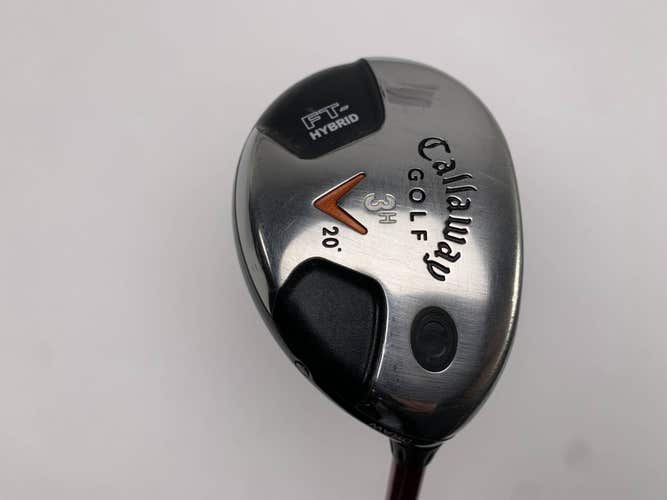 Callaway Fusion FT 3 Hybrid 20* Aldila NVS Orange 85g Stiff RH