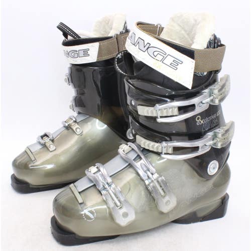 Lange Exclusive 100 Women's Ski Boots - Size 9.5 / Mondo 26.5 Used