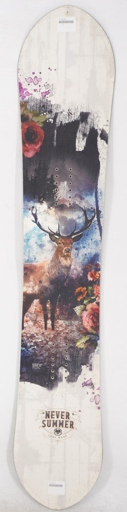 【中古】NEVER SUMMER LADY WEST 147 Never Summer Lady West Women's Snowboard - 147 cm Used