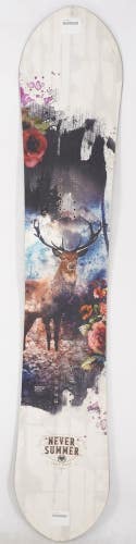Never Summer Lady West Women's Snowboard - 147 cm Used