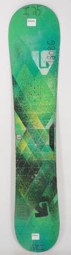 Burton LTR Geometric Splatter Snowboard - 155 cm Wide (Used)