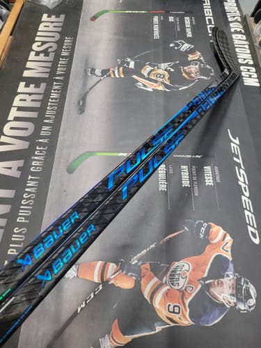 2 PACK | P28M | 70 Flex NEW! Senior Bauer Pulse Left Hand Hockey Stick Pro Stock (New)