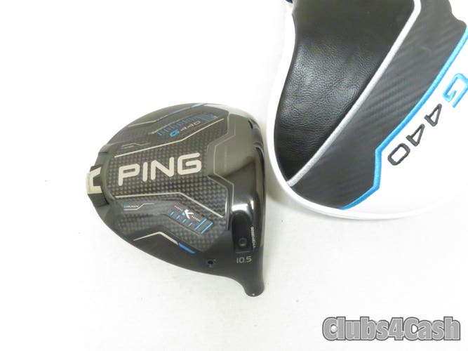 PING G440 K Driver 10.5 Head Only +Cover .. MINT