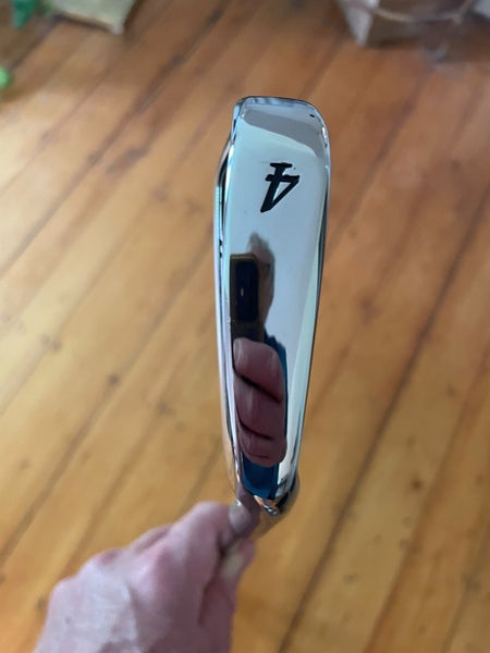 Men's 2025 Tour Edge Exotics Right Handed Iron Set Stiff Flex (New). Triple forged iron.
