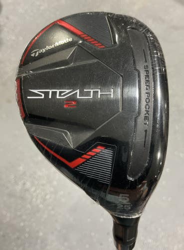 TaylorMade STEALTH2 25 #5 Hybrid 39.5" FUJIKURA VENTUS HB 5-A Senior Flex MRH