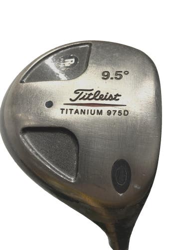 Titleist 975D Titanium Driver 9.5* Men's RH Regular Graphite 44.5" Nice MCC Grip