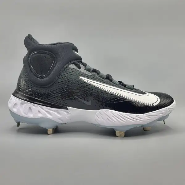 Nike Alpha Huarache Elite 4 Mid Men\'s Size 10.5 Black Baseball Cleats DJ6520-001 Nike Alpha Huarache Elite 4 Mid Men main image 3