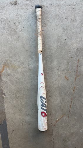 2015 Marucci CAT6 Alloy BBCOR Certified Bat (-3) 30 oz 33" (Used)