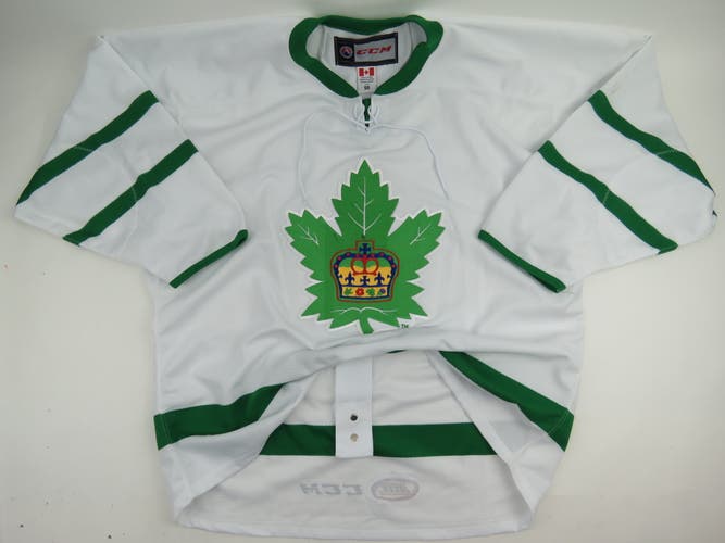 CCM Toronto Marlies ST PATS Authentic Team Iussed AHL Hockey Jersey 56 Leafs