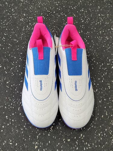 Used Adidas Soccer Cleats White Junior 02 11849-S000040056