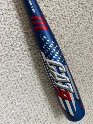 2024 Marucci CAT9 American Pasttime Alloy USSSA Certified Bat (-10) 19 oz 29" (Used)