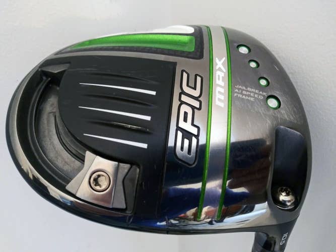 Callaway Epic MAX Driver 10.5* (HZRDUS Smoke iM10 50 Stiff) Golf Club