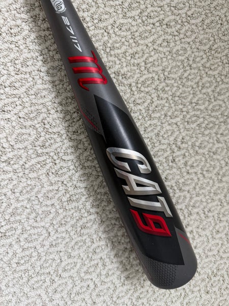 2024 Marucci CAT9 Alloy USSSA Certified Bat (-10) 17 oz 27" (Used)