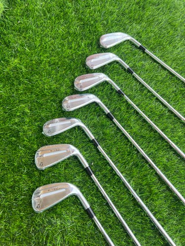 Men's 2025 TaylorMade P-790 Right Handed Iron Set Stiff Flex Steel Shaft (New)