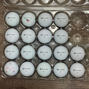 18 TaylorMade TP5x Golf Balls - 5A/4A Condition