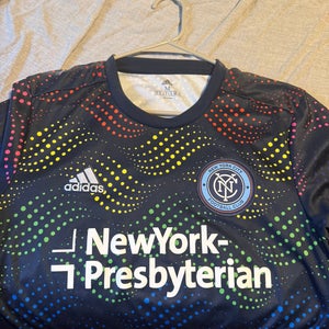 Team Issued 2018-2019 NYCFC Pride Warmup Jersey