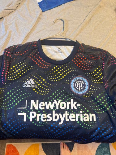 Team Issued 2018-2019 NYCFC Pride Warmup Jersey