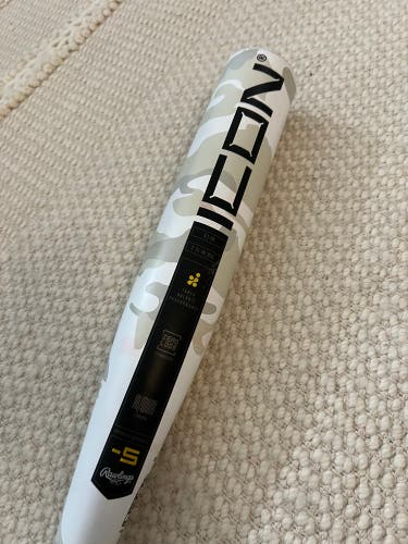 2025 Rawlings Icon Composite USSSA Certified Bat (-5) 26 oz 31" (Used)