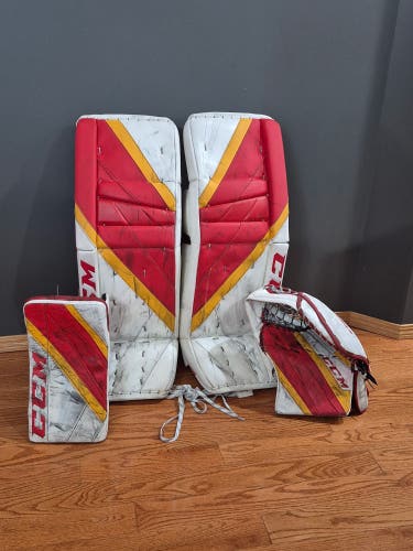 34" CCM EFlex 5 Regular Goalie Full Set (Used)