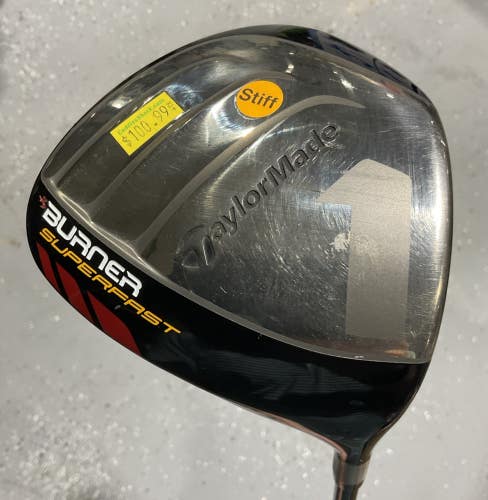 TaylorMade BURNER SUPERFAST 9.5 Driver 46" MATRIX OZIK Regular Flex MRH USED