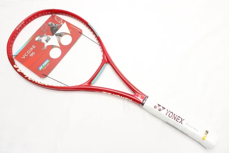 *NEW* 2026 YONEX VCORE 95 (310g) GEN 8 TENNIS RACQUET (4 3/8) RUBY RED